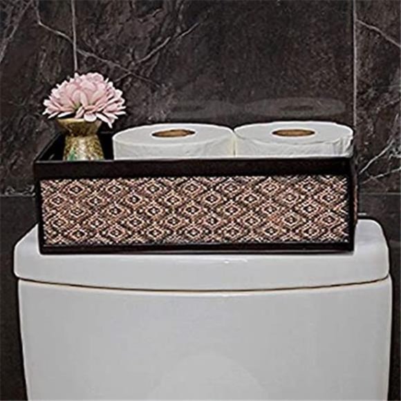 Bathroom Decor Box Toilet Paper Storage Basket - Bathroom Storage Toilet Tank - Picture 1 of 6